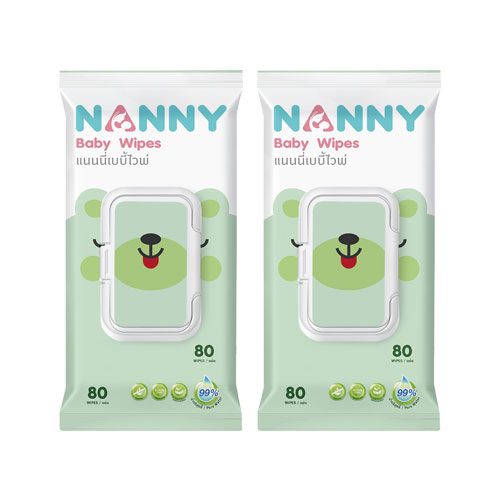 ทิชชู่เปียก แนนนี่ Baby Wipes